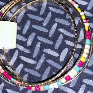 Multi color beaded bracelet